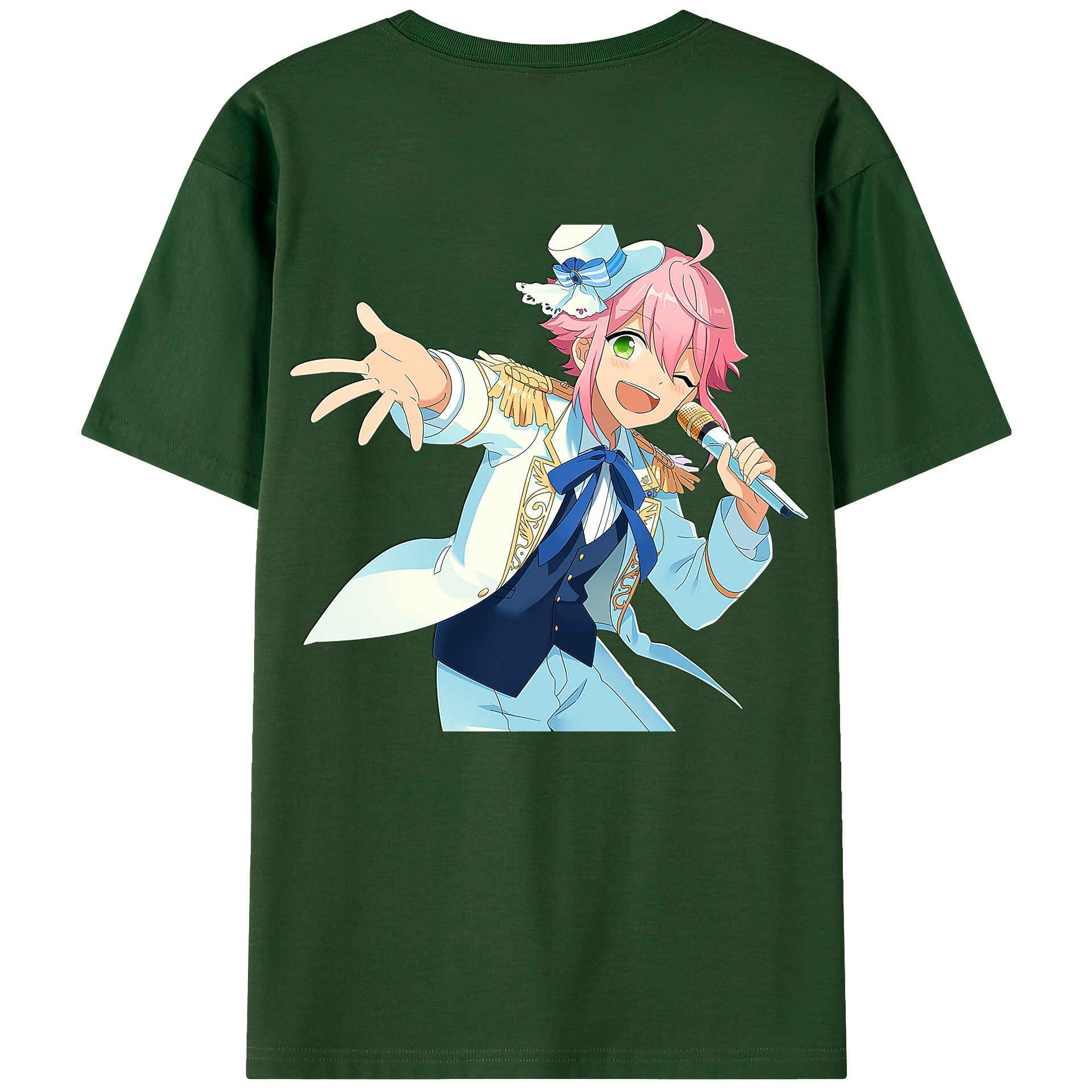 （画像用） あんさんぶるスターズ! Ensemble Stars 綿100％半袖Tシャツ（背面プリント）